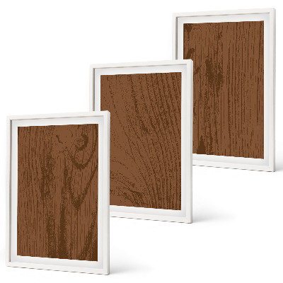 Sada obrazů do obývacího pokoje Minimalismus textury kůry dřeva