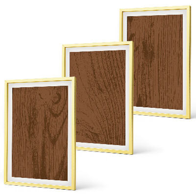 Sada obrazů do obývacího pokoje Minimalismus textury kůry dřeva