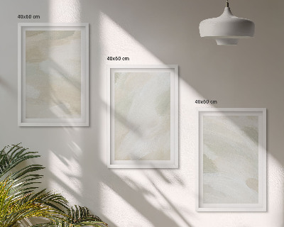 Sada obrazů do obývacího pokoje Jasné barvy abstraktní boho