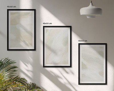 Sada obrazů do obývacího pokoje Jasné barvy abstraktní boho