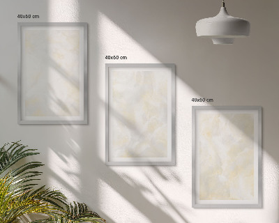 Sada obrazů do obývacího pokoje Design s jasnými texturami barvy