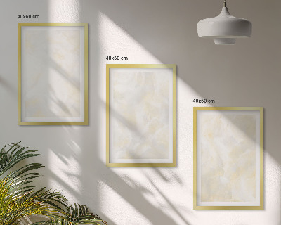 Sada obrazů do obývacího pokoje Design s jasnými texturami barvy