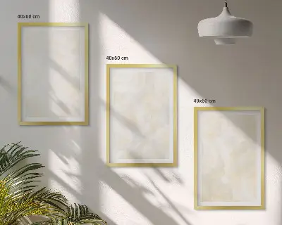 Sada obrazů do obývacího pokoje s designem s jasnými texturami barvy