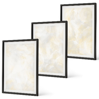 Sada obrazů do obývacího pokoje Design s jasnými texturami barvy