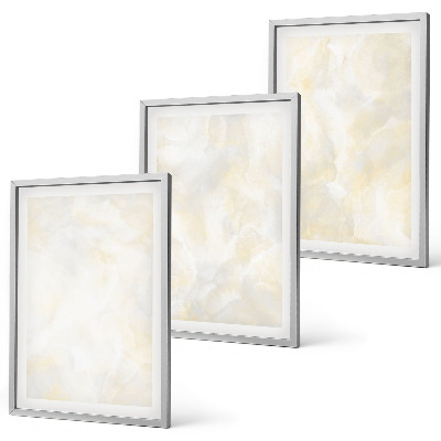 Sada obrazů do obývacího pokoje Design s jasnými texturami barvy