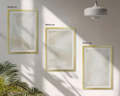 Sada obrazů na stěnu minimalismus s texturou barev
