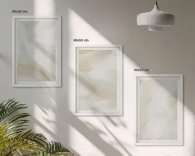 Sada obrazů na stěnu minimalismus s texturou barev