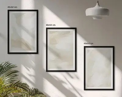 Sada obrazů na stěnu minimalismus s texturou barev