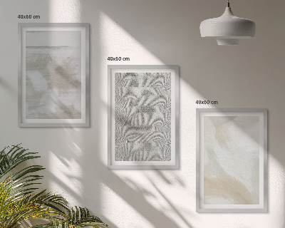 Sada 3 obrazů Abstraktní moderní design