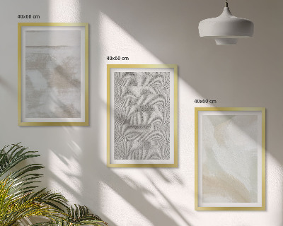 Sada 3 obrazů Abstraktní moderní design