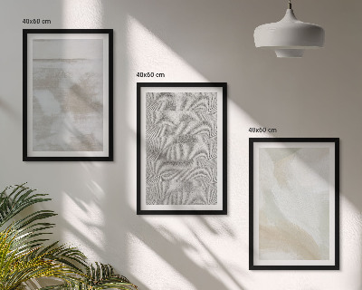 Sada 3 obrazů Abstraktní moderní design