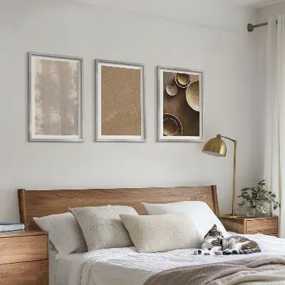 Minimalistické texturní struktury sada 3 obrazů