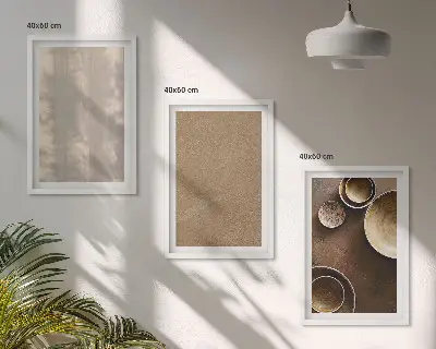 Minimalistické texturní struktury sada 3 obrazů