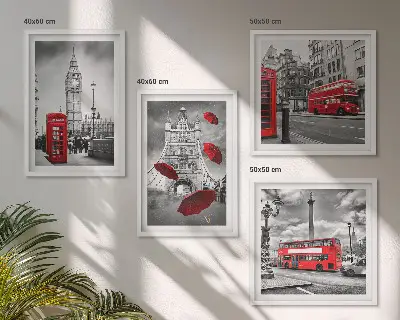 Moderní sada obrazů listy ginkgo na světlém pozadí
