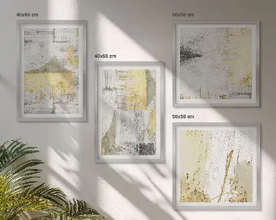 Abstraktní minimalistické vzory moderní sada obrazů
