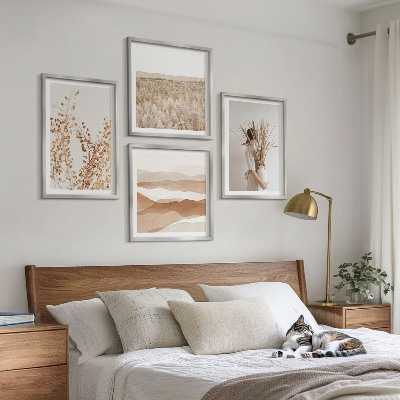 Moderní sada obrazů Rostlinné motivy v boho stylu
