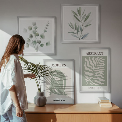 Dekorativní sada obrazů Boho rostliny od Matisse