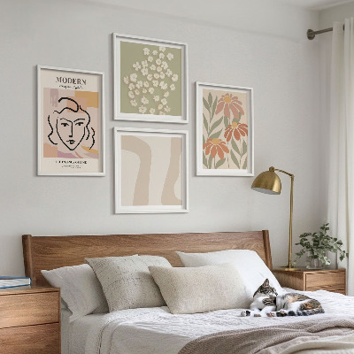 Moderní sada obrazů Moderní abstraktní žena