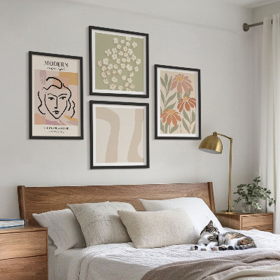 Moderní sada obrazů Moderní abstraktní žena