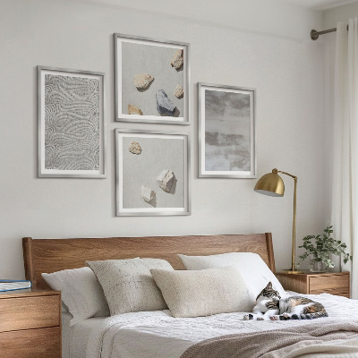 Dekorativní sada obrazů Moderní minimalistické textury