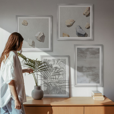 Dekorativní sada obrazů Moderní minimalistické textury