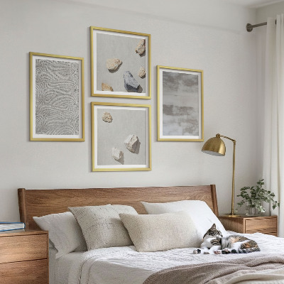 Dekorativní sada obrazů Moderní minimalistické textury