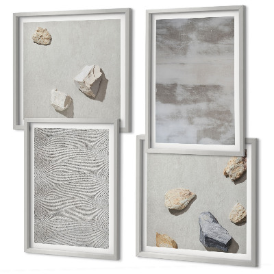 Dekorativní sada obrazů Moderní minimalistické textury