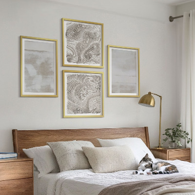 Moderní sada obrazů Opotřebované textury moderního stylu