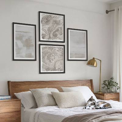 Moderní sada obrazů Opotřebované textury moderního stylu