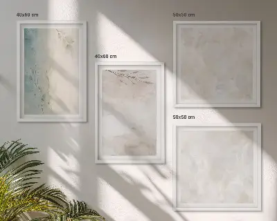 Sada obrazů s motivem akvarelové textury moderní provedení