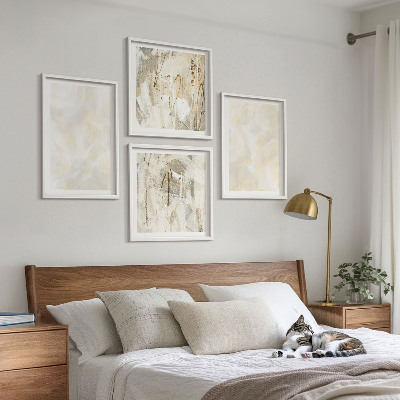 Dekorativní sada obrazů Design s jasnými texturami barvy