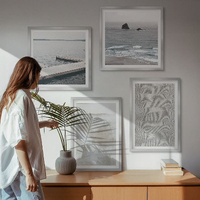 Moderní sada obrazů Abstraktní design moderní textury