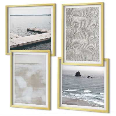 Moderní sada obrazů Abstraktní design moderní textury