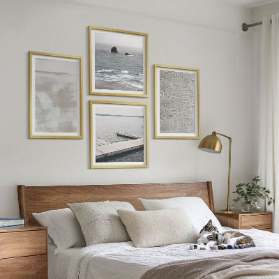 Moderní sada obrazů Abstraktní design moderní textury