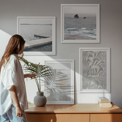 Moderní sada obrazů Abstraktní design moderní textury