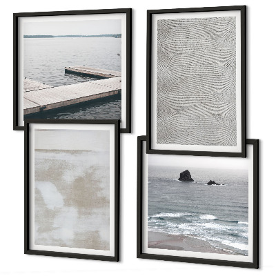 Moderní sada obrazů Abstraktní design moderní textury