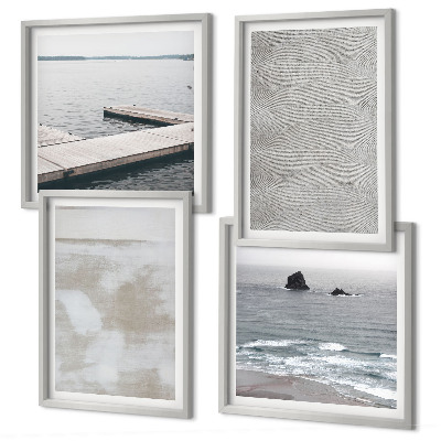 Moderní sada obrazů Abstraktní design moderní textury