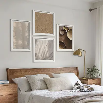 Dekorativní sada obrazů minimalistické textury