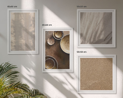 Dekorativní sada obrazů Struktury textur minimalismus