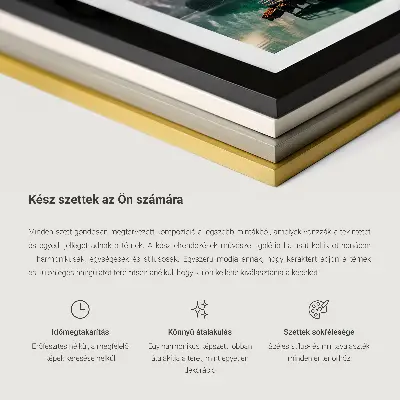 Citrus ve středomořském stylu vícedílný obraz v rámu