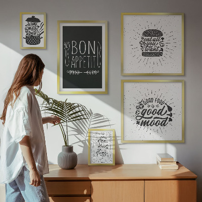 Sada obrazů do ložnice Kuchyňské inspirace pro vaření