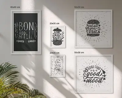 Sada obrazů do ložnice inspirace pro vaření v kuchyni