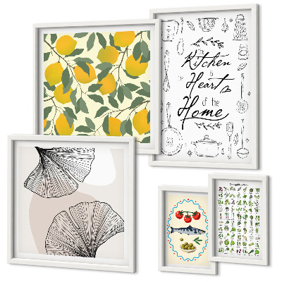 Sada obrazů do ložnice Stylové inspirace do kuchyně