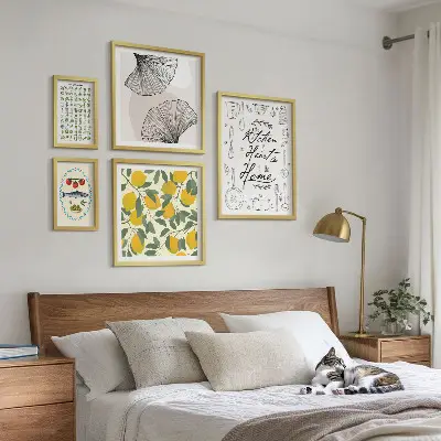 Sada obrazů stylové inspirace do kuchyně