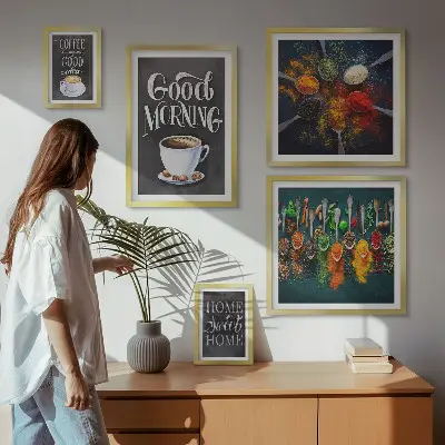 Sada obrazů do ložnice tipy na kávu pro milovníky kávy