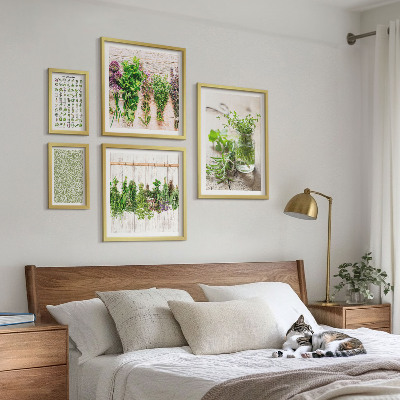 Sada obrazů do ložnice Inspirace pro bylinkové dekorace