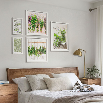 Sada obrazů do ložnice Inspirace pro bylinkové dekorace
