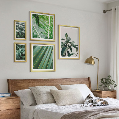 Poliptyk v rámu Inspirace tropickými rostlinami
