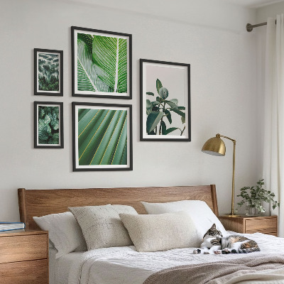 Poliptyk v rámu Inspirace tropickými rostlinami