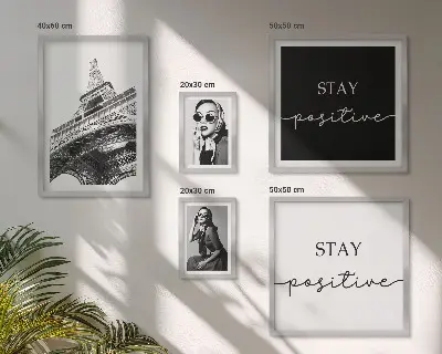 Sada obrazů do ložnice stylová pařížská móda